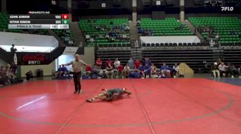 122 lbs Finals (8 Team) - John Junkin, Vestavia Hills vs Kiyan Simon, Huntsville