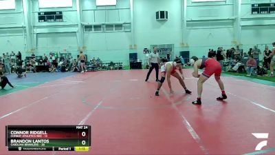 165 lbs Round 7 (8 Team) - Brandon Lantos, Carolina Brawlers vs Connor Ridgell, Combat Athletics Red