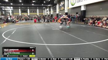 120 lbs Round 2 (4 Team) - Riley Hanrahan, Badger Girls vs Elliotte Strange, SOTM