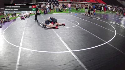 165 lbs Champ. Round 1 - Sylis Dinwiddie, Alaska vs Shane Stoffer