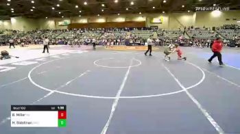 138 lbs Semifinal - Ben Miller, Nevada Elite vs Hunter Bidelman, Caldwell Wrestling Club