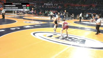 1A 144 lbs Champ. Round 1 - Charlie Connors, Dixon (H.S.) vs Kaden Blades, Benton