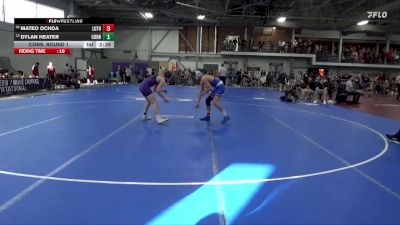 133 lbs Cons. Round 1 - Dylan Heater, Cornell College vs Mateo Ochoa, Luther