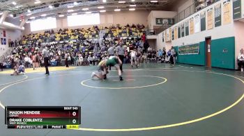 120 lbs 7th Place Match - Mason Mendise, COPLEY vs Drake Coblentz, WEST BRANCH