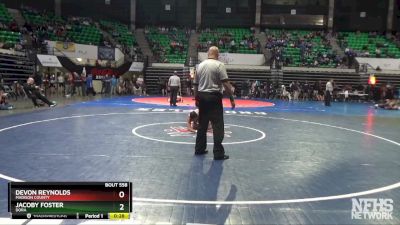 1A-4A 132 Cons. Round 4 - Jacoby Foster, Dora vs Devon Reynolds, Madison County