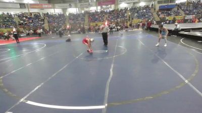 80 lbs Round Of 16 - Gavin Wagner, 4 Corners Underground vs Brandon Sandoval, Ortega Middle School