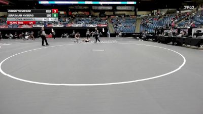 174 lbs Cons. Round 2 - Orion Thivierge, Montana State-Northern vs Jeraimiah Nyberg, Graceland