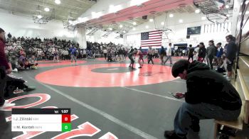 131 lbs Round Of 16 - Joseph Zilinski, Xavier vs Muhamadu Konteh, Bathgate Campus-PSAL