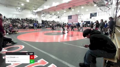131 lbs Round Of 16 - Joseph Zilinski, Xavier vs Muhamadu Konteh, Bathgate Campus-PSAL