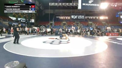 113 lbs Champ. Rd Of 16 - Diego Robertty, Iowa vs Kolten Mueller, Wisconsin