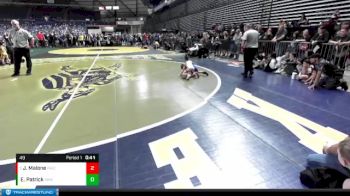 49 lbs Quarterfinal - Jamison Malone, Punisher Wrestling Company vs Emmett Jay Patrick, Ascend Wrestling Academy
