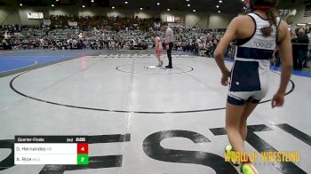 73 lbs Quarterfinal - Samantha Jordan, Nevada Elite vs Vanessa Torres, Victory Wrestling-Central WA