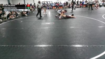 140 lbs Round 1 (6 Team) - Ilias Delarosa, MF vs Brayden Postell, Funky Crayons