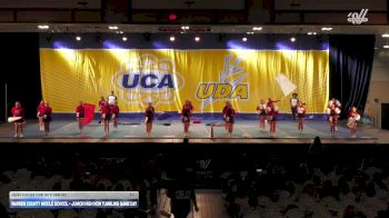 Whitworth Buchanan Middle School - Junior High Non Tumbling Game Day [2025 Junior High Non Tumbling DI Game Day Day 1] 2025 UCA Tennessee Extreme Regional