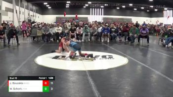 80 lbs 2nd Wrestleback (8 Team) - William Schork, Junior Terps Xtreme (MY) vs Jaclyn Bouzakis, Beast Mode