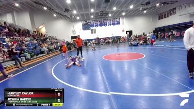 74 lbs Quarterfinal - Huntley Caylor, Douglas WC vs Joshua Haddix, Thermopolis Wrestling Club