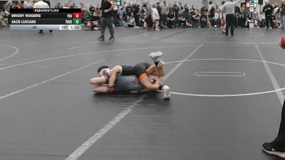 60 lbs Semis (4 Team) - Jace Luciani, Team PA/USA vs Brody Rogers, PA Alliance