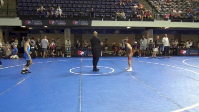 84 lbs Quarters - Mac Heysinger, Mustang Wrestling Club vs Mason Irwin, All I See Is Gold Academy