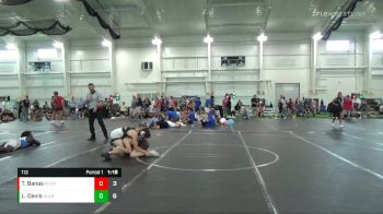 113 lbs Round 5 (8 Team) - Logan Davis, Gladiators vs Tommy Banas, Olympia