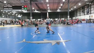 138 lbs Rhett Dobry, GRIZZLY WRESTLING CLUB vs Kainan Price, BLACKHAWK WRESTLING CLUB