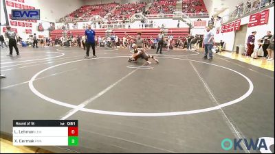 52 lbs Round Of 16 - Lynx Lehman, Lexington Wrestling Club vs Xander Cermak, Perry Wrestling Academy