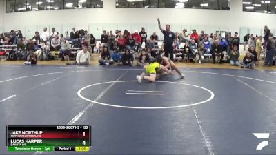 135 lbs Cons. Round 4 - Jake Northup, Mattawan Wrestling vs Lucas Harper, Dakota WC