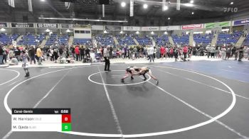 49 lbs Consolation - Wyatt Harrison, Colorado Outlaws vs Malakai Ojeda, Gladiator Wr Ac