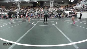 110 lbs Semifinal - Presley Garrels, Shelton Wrestling Academy vs Scarlett Vigil, Team Nomad