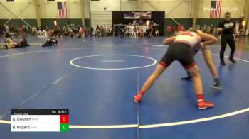 182 lbs Consolation - Gage Clausen, Missouri Valley Wrestling Club vs Brody Bogard, Amherst High School
