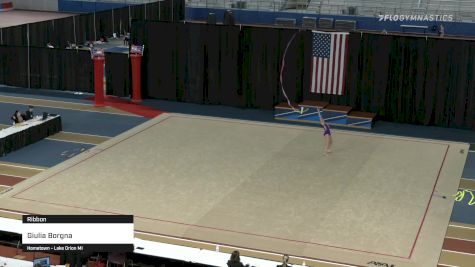 Giulia Borgna - Ribbon - 2021 Rhythmic Elite Qualifier