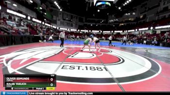 170 lbs Champ. Round 2 - Oliver Edmunds, Capital vs Kaleb Yaklich, Eagle