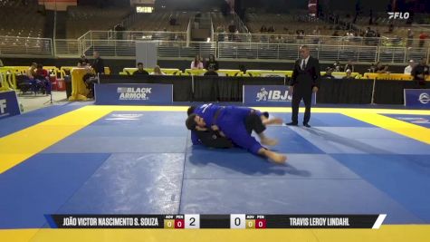 Travis Leroy Lindahl vs João Victor Nascimento S. Souza 2025 Pan Jiu Jitsu IBJJF Championship