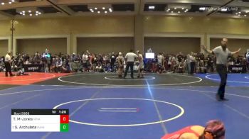 Match - Taden McKerman-Jones, Nevada Elite vs Sean Archuleta, Sunnyside Wrestling Academy