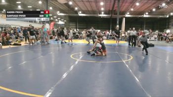106 lbs Allday - Kaden Frock, 84 ATHLETES vs Santiago Piver, RALEIGH AREA WOLFPACK RED