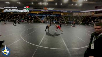 165 lbs 21st Place Match - Jeremiah Rosalez, Linn-Mar vs Treyton Magness, Creighton Preparatory School