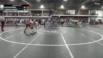 184 lbs Cons. Round 4 - Kash Macumber, Wisconsin-La Crosse vs Sedeeq AlObaidi, Wisconsin-La Crosse