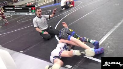 85 lbs Cons. Round 2 - Bentley Lohmeier, Manhattan vs Trig Baird, Topeka Blue Thunder