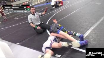 85 lbs Cons. Round 2 - Bentley Lohmeier, Manhattan vs Trig Baird, Topeka Blue Thunder