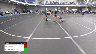 174 lbs Round Of 16 - Cooper Haase, Army-West Point vs Ronald Dimmerling, Cleveland State