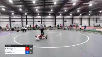 48 kg Prelims - Noah Nininger, JK Squad vs Hudson Lufkin, USAW Maine