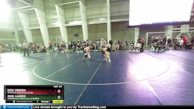 100 lbs 1st Place Match - Reid Harris, Sanderson Wrestling Academy vs Nox Obrien, Wasatch Wrestling Club