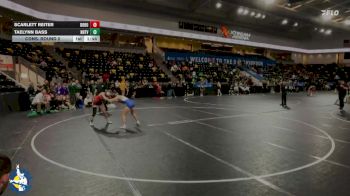 105 lbs Cons. Round 2 - Taelynn Bass, New Hampton vs Scarlett Reiter, Don Bosco