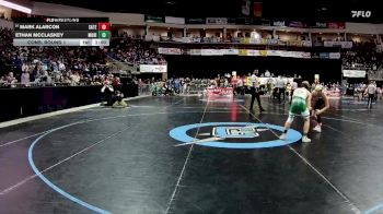 4A 114 lbs Cons. Round 1 - Mark Alarcon, Santa Teresa vs Ethan Mcclaskey, Moriarty