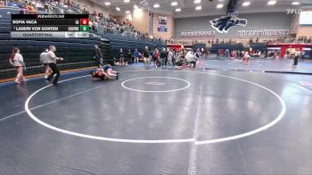 138 lbs Quarterfinal - Landri Von Gonten, CW College Park vs Sofia Vaca, Richardson Lake Highlands
