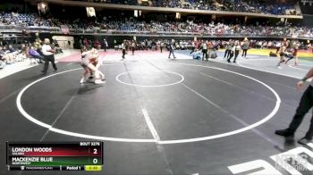 5A 132 lbs Cons. Round 3 - London Woods, Salado vs Mackenzie Blue, Northwest