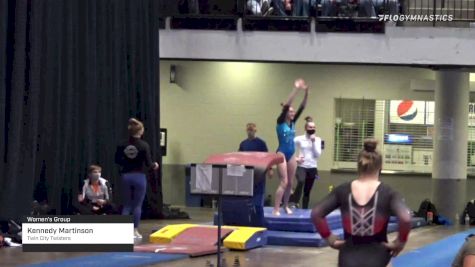 Kennedy Martinson - Women's Group, Twin City Twisters - 2021 Women's Xcel Region 4 Championships