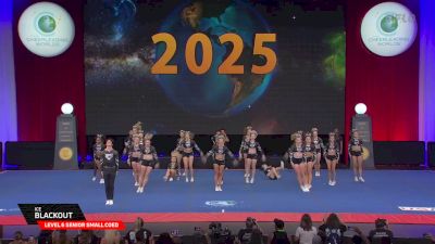 ICE - Blackout [2025 L6 Senior Small Coed Semis] 2025 The Cheerleading Worlds