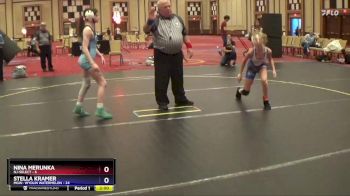 86 lbs Finals (2 Team) - Nina Merunka, NJ-Select vs Stella Kramer, MGW- Wydlin Watermelon