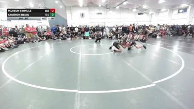 160 lbs Round Robin 1 - Jackson Swingle, Jacket Wrestling Club - HS vs Kameron Bedel, TB Legacy - HS