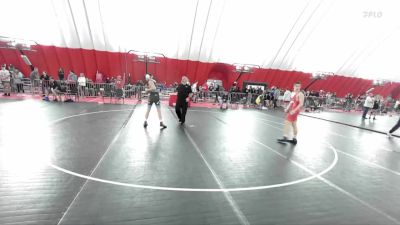 132 lbs Quarterfinal - Tyler Paulson, La Crosse Area Wrestlers vs Waylon Deaton, Victory School Of Wrestling